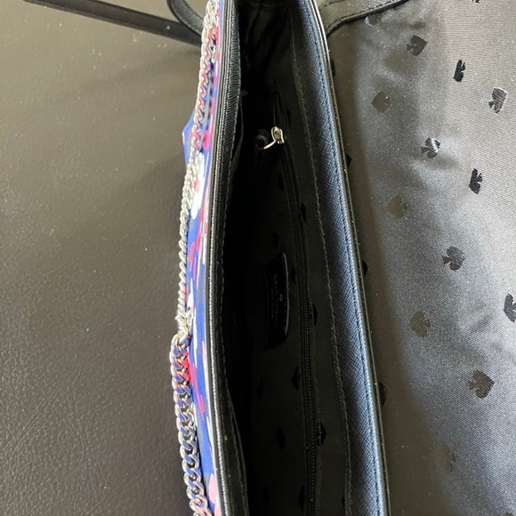 Like New Kate Spade Floral Convertible Crossbody Bag - Picture 7 of 8